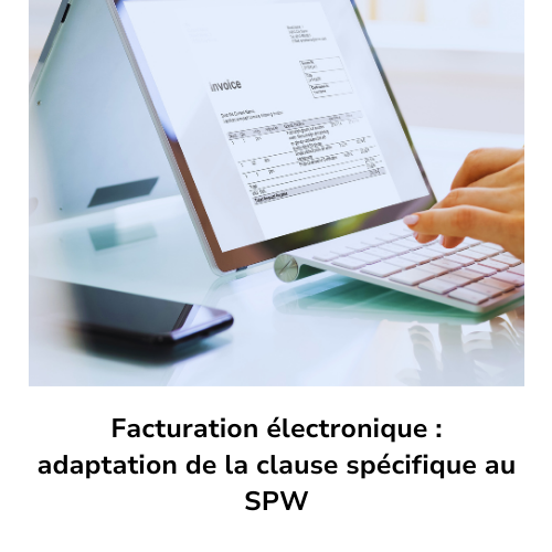 facturation elec clause SPW