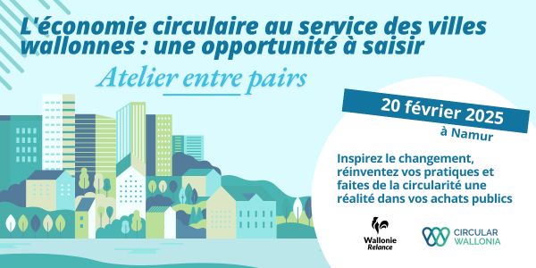 atelier économie circulaire villes wallonnes