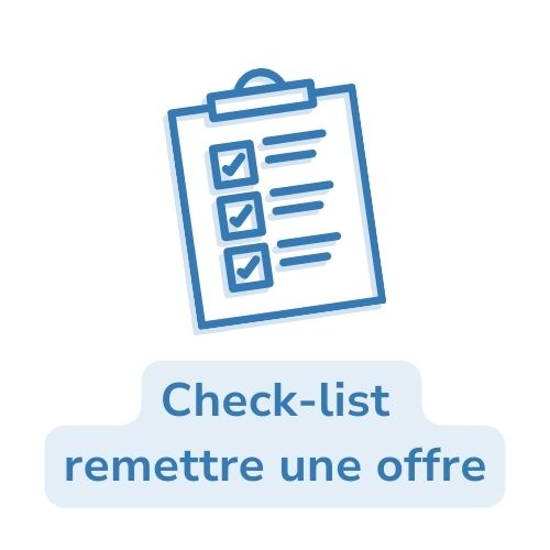 Checklist remettre une offre