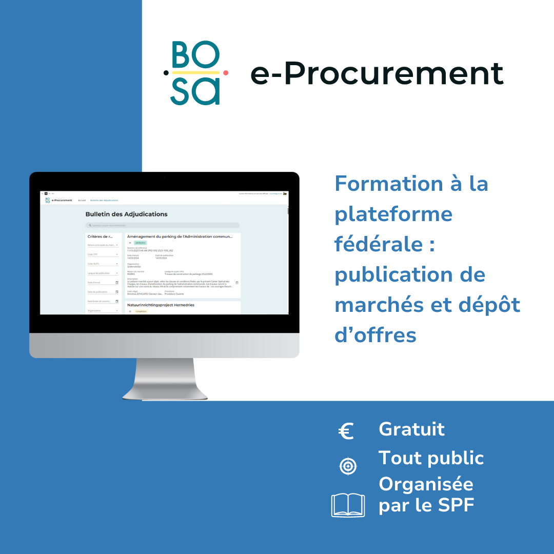 Formation e-procurement